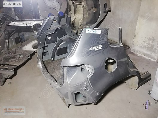 VW TİGUAN ARKA ŞASİ-ŞASE KESME BAGAJ HAVUZU ARKA ÇAMURLUK 2009-2
