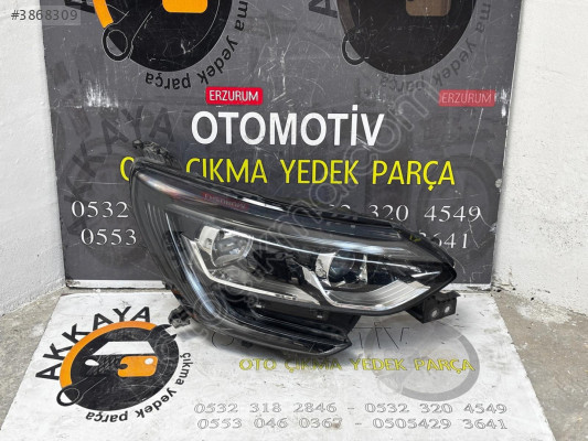 Renault Megane 4 Sağ Far Mercekli Orjinal Çıkma