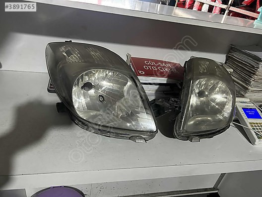 Yaris sağ sol far ÇIKMA ORJİNAL