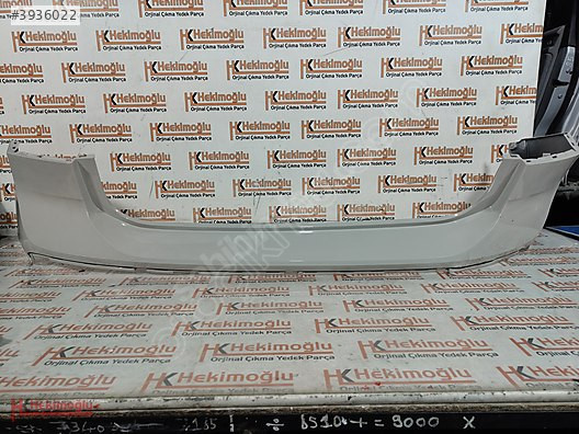 VOLKSWAGEN T-CROSS ARKA TAMPON ORJİNAL ÇIKMA GRİ 2GM807417C