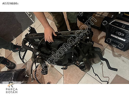 MERCEDES BENZ W204 C220 KOMPLE DOLU FAN RADYATÖR TAKIM