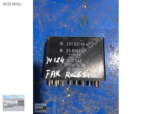 OTO CEMDEN ÇIKMA MERCEDES W124 FAR RÖLESİ