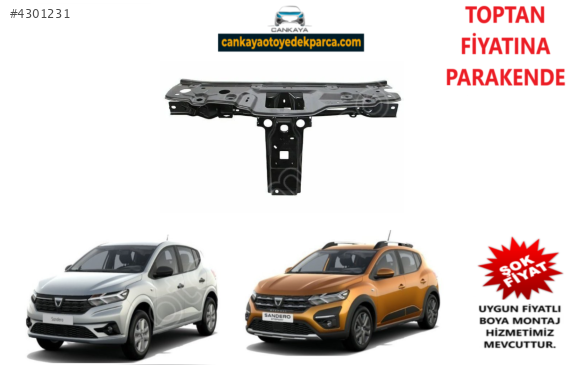 DACİA SANDERO/STEPWAY ÖN PANEL 2021-   SIFIR  625108113R
