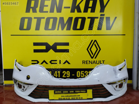 RENAULT MEGANE 4 ÖN TAMPON ORJ ÇIKMA BEYAZ RENKAY OTO KOCAELİ