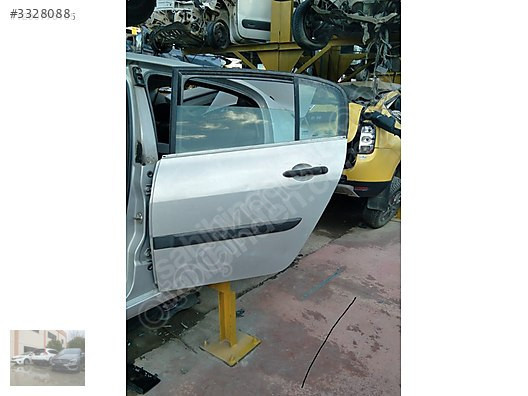 RENAULT MEGANE 2 SOL ARKA KAPI BOŞ ÜNALLAR OTO YEDEK PARÇA