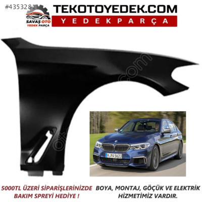 BMW G30 ÖN ÇAMURLUK (ALÜMİNYUM) SAĞ SOL 2017 VE ÜZERİ / KAMPANYA