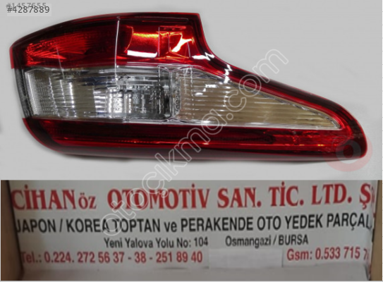 QASHQAİ SOL DIŞ STOP 14-17