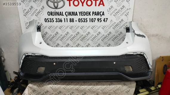 TOYOTA CHR C-HR 2024 2025 ARKA TAMPON ÇIKMA ORJİNAL