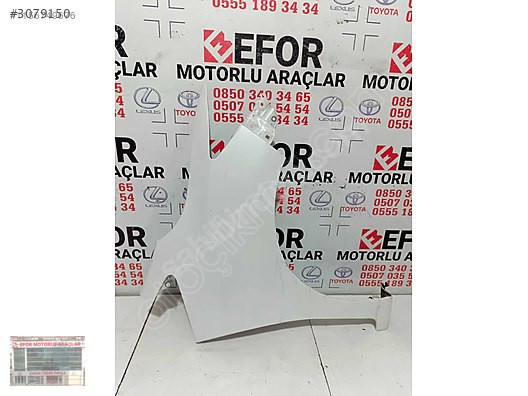 HONDA JAZZ SAĞ ÖN ÇAMURLUK ÇIKMA ORJİNAL YEDEK PARÇA 15-19