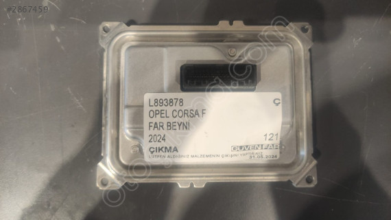 OPEL CORSA F FAR BEYNİ 2024 L893878 Ç