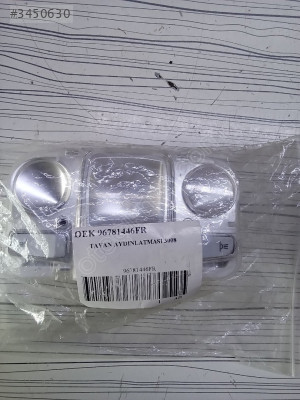 PEUGEOT 3008 Tavan Lambası 96781446FR