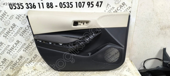 TOYOTA COROLLA 2019 2025 SOL ÖN KAPI DÖŞEMESİ ÇIKMA ORJİNAL