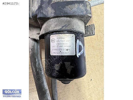 443-122 355 017 Fiat Ducato Boxer Ön Cam Silecek Motoru Orjinal