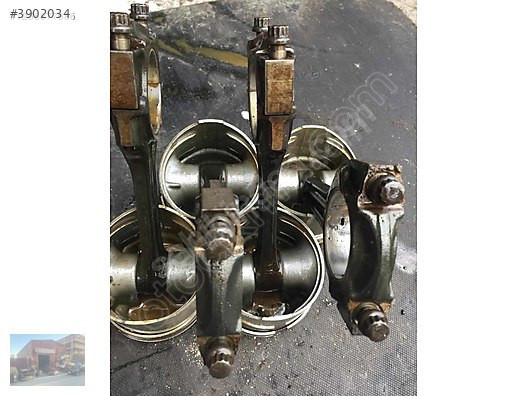 MERCEDES M102 2.0 ORJ. PİSTON+PİSTON KOLU TAKIM SORUNSUZ