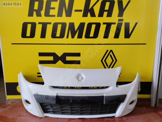 8200799935 RENAULT CLİO 3 ÖN TAMPON ORJ BEYAZ RENKAY KOCAELİ