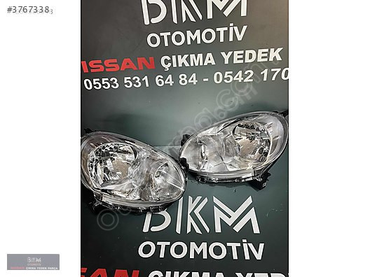 Nissan Micra 2010-2013 Sağ Sol Ön Far