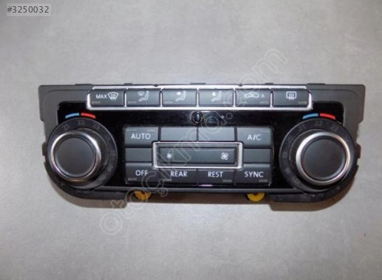 VOLKSWAGEN CARAVELLE 2009 2016 KLİMA KONTROL PANELİ 7E5907040AF