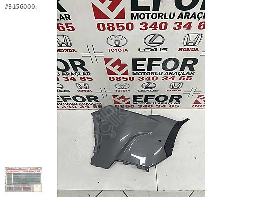 TOYOTA COROLLA CROSS SAĞ ÖN TAMPON KAPLAMA ÇIKMA ORJİNAL 22-23