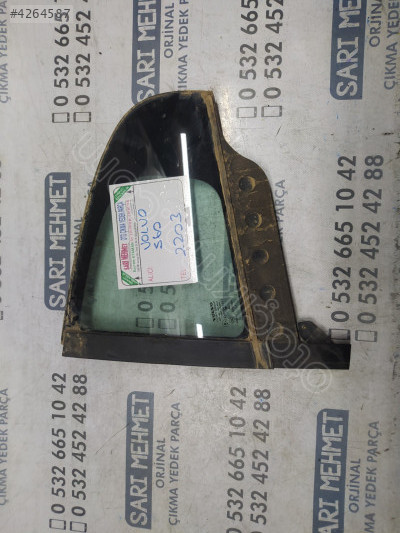 ÇIKMA VOLVO S60 SOL ARKA KELEBEK CAMI