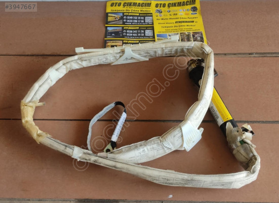 W220 Mercedes S Serisi Sağ Tavan Airbag Parçası 2208600605