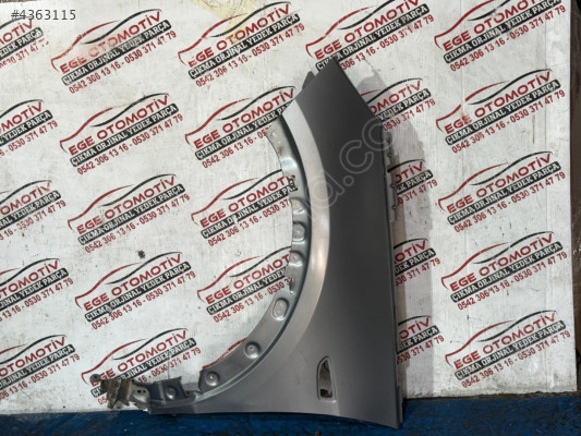 OPEL GRANDLAND X GRİ SOL ÖN ÇAMURLUK ORJINAL BOYASIZ