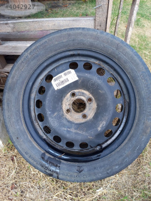 Corsa D 16" Stepne Jantı / Teneke / Kara Jant