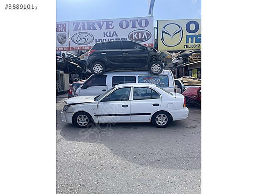 Hyundai accent çıkma orjinal motor alt travers