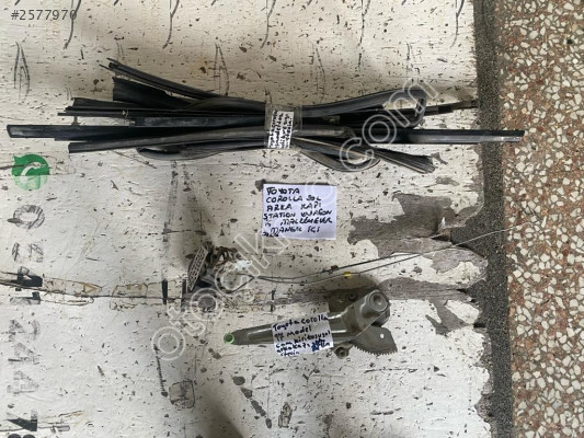 TOYOTA COROLLA SOL ARKA KAPI LASTİĞİ 93-98 MODEL STATİON