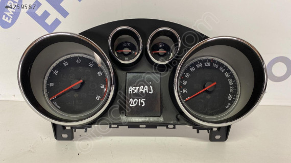 opel astra j 2015 1.4 otomatik gösterge/km saati (son fiyat)