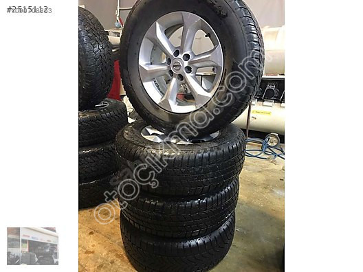 NAVARA ORJİNAL JANT LASTİK 265-65-17 KAMPANYADA!! [ DR0504X3