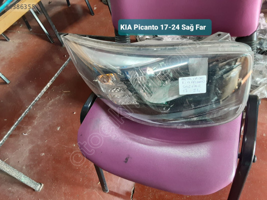 KIA Picanto 17-24 Sağ Far