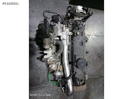 Renault 1.5 dci Euro4 silindir kapağı dolu enjektör üzerinde