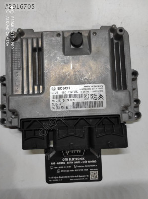 PEUGEOT 207 MOTOR BEYNİ 9666382080 BOSCH NO: 0261S05190