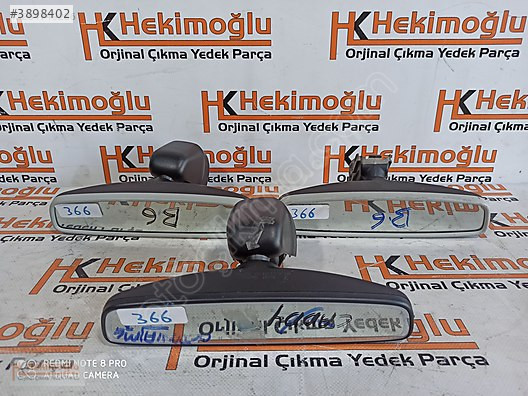 VOLKSWAGEN AUDİ DİKİZ AYNASI ELEKTRİKLİ (KREM ÇERÇEVELİ SİYAH) E