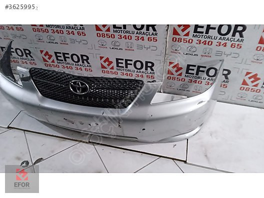TOYOTA COROLLA ÖN TAMPON ORJİNAL ÇIKMA YEDEK PARÇA 02-06