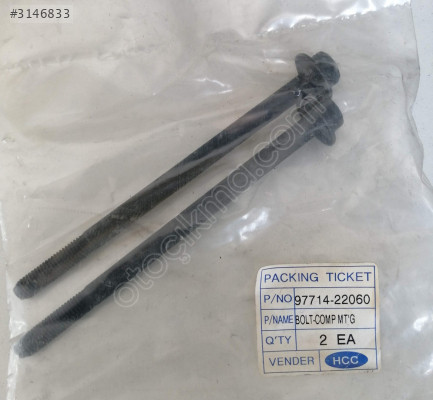 97714 22060 HYUNDAI ACCENT KOMPRESÖR CIVATASI