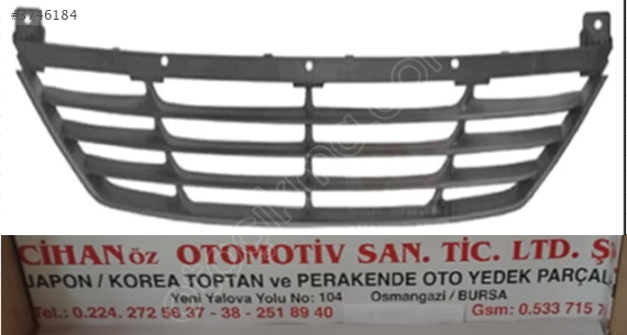 HYUNDAİ İX35 TAMPON IZGARA 2010-2015 86561-2Y000
