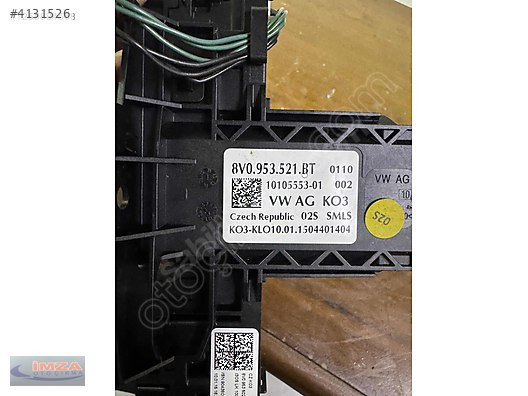 8V0953521BT AUDİ A3 SİNYAL &SİLECEK KOLU ORİJİNAL ÇIKMA