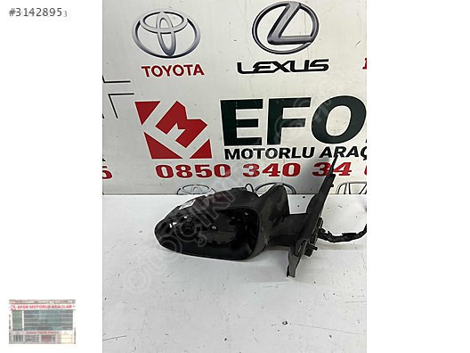 TOYOTA YARİS SOL AYNA ORJİNAL ÇIKMA YEDEK PARÇA 16-18 MODEL