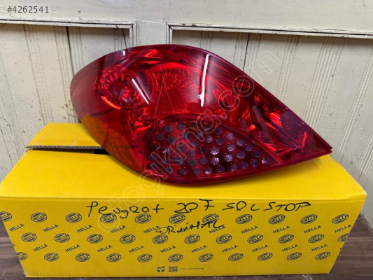 PEUGEOT 207 SOL STOP LAMBASI ORJİNAL SIFIR ÜRÜN 04-09 MODEL