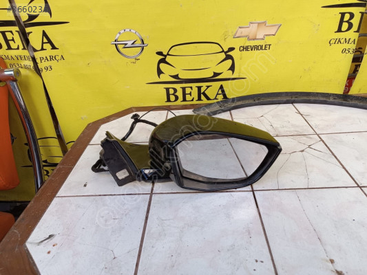OPEL ASTRA L SAĞ AYNA KOMPLE SİYAH ÇIKMA ORJİNAL YEDEK PARÇA