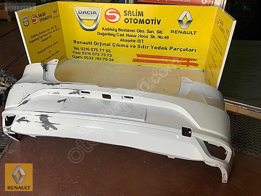 850109746V RENAULT TALİANT ÇIKMA ORJİNAL ARKA TAMPON VE DİĞER PA