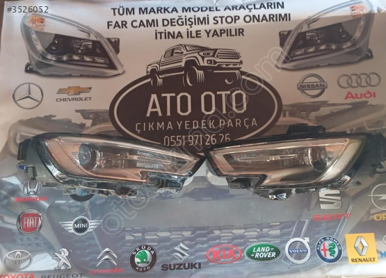 AUDİ A3 ORJİNAL ÇIKMA SAĞ SOL FAR