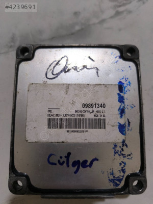 09391340 HSFI 2.1  Opel Vectra Astra Corsa Zafira Motor Beyni