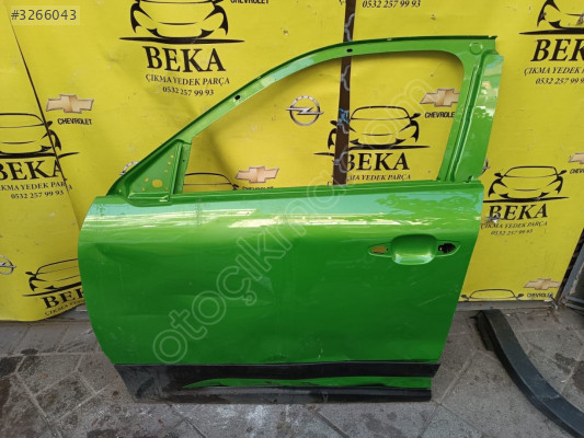 OPEL MOKKA B SOL ÖN KAPI YEŞİL ÇIKMA ORJİNAL YEDEK PARÇA