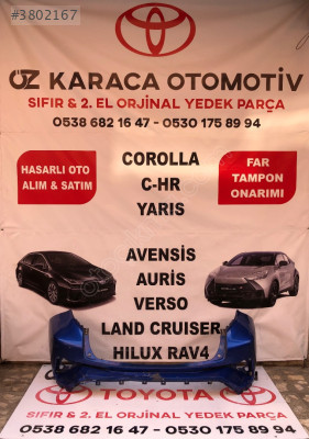 2016-2019 TOYOTA C-HR ÇIKMA ORJINAL ARKA TAMPON