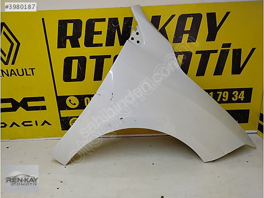 RENAULT FLUENCE SAĞ ÖN ÇAMURLUK BEYAZ ORJ RENKAY OTO KOCAELİ