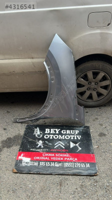 PEUGEOT 2008 SOL ÖN ÇAMURLUK ORJİNAL ÇIKMA PARÇA