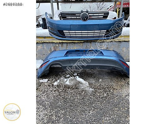 Golf 7 İçin Hatasız Ön-Arka Tampon Seti - VW Çıkma Parçala