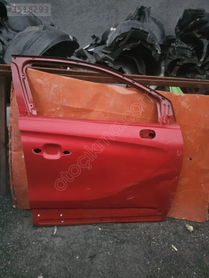 OPEL CROSSLAND SAĞ ÖN KAPI KIRMIZI ÇIKMA SÖKME YEDEK PARÇA
